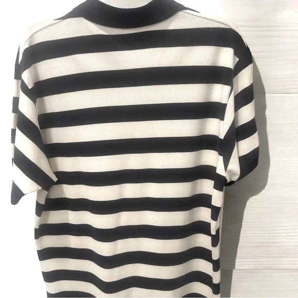 Men’s Ralph Lauren Polo Navy & White Striped Size Large - Picture 2 of 5
